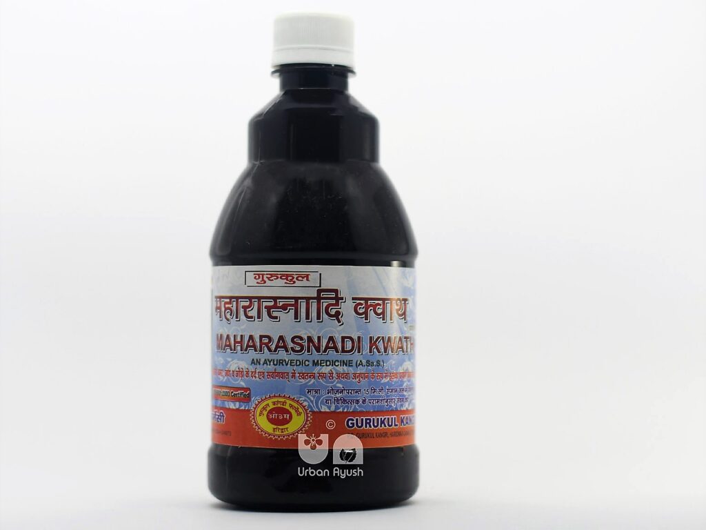 Maharasnadi Kwath syrup knees pain treat