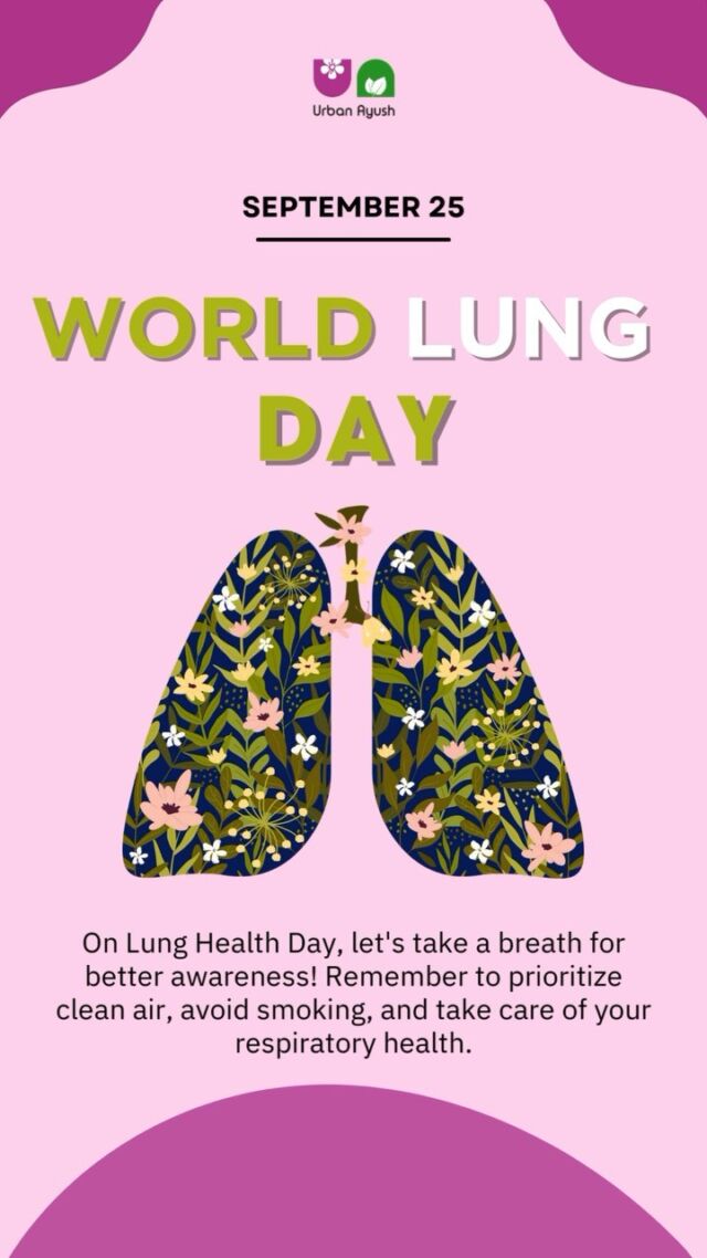 Today is World Lung Day! Let’s honor lung health and promote clean air initiatives. Every step counts! Together, we can protect our lungs for a brighter future. Breathe easy, live well! 💚 

#WorldLungDay #LungHealth #BreatheEasy